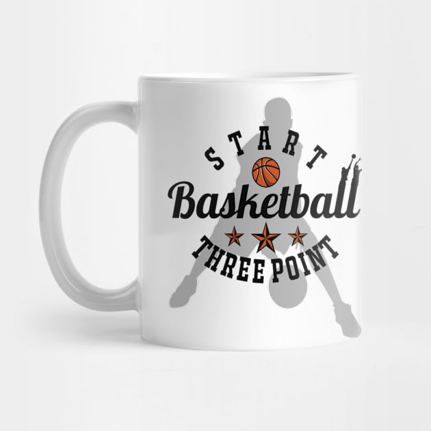 Start Basketball Start Three Point by soaktrendingworld